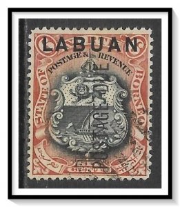 Labuan #J5 Postage Due CTO Used