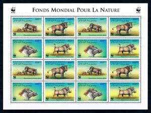 [94540] Djibouti 2000 Wild Life Warthog WWF Sheet MNH