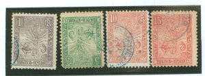 Madagascar/Malagasy Republic #63/66-68 Used Single