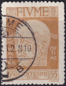 Fiume 1920 Sc 94 used