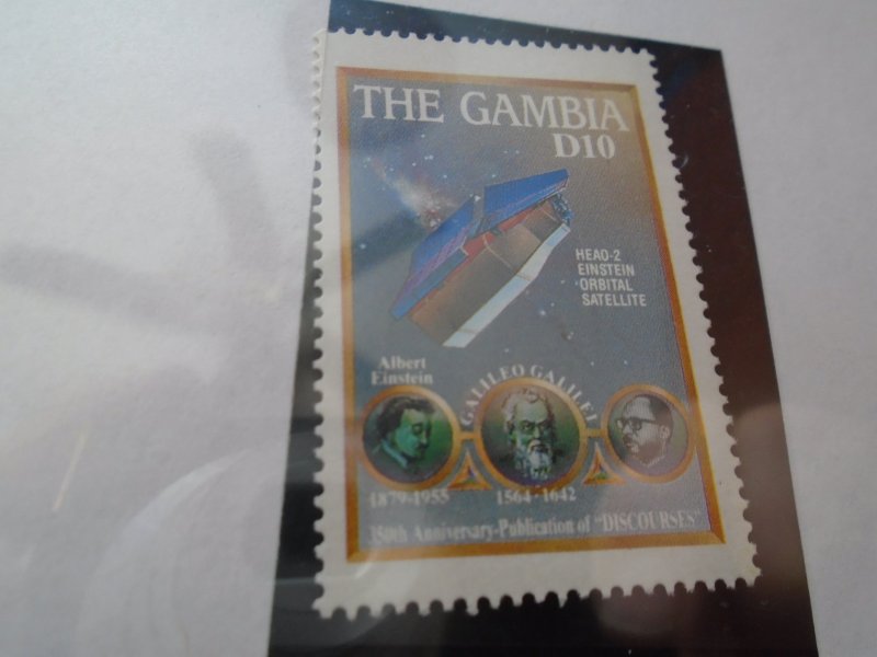 Gambia  #  804 MNH  Albert Einstein