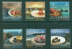 Guernsey 2005 EUROPA Stamps - Gastronomy MUH