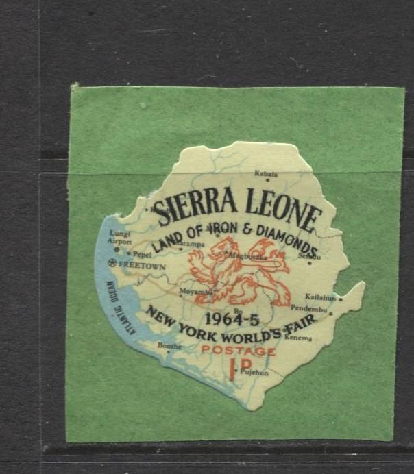 Sierra Leone - Scott 257 - NY World Fair - 1964 - MNH - Single 1p stamp