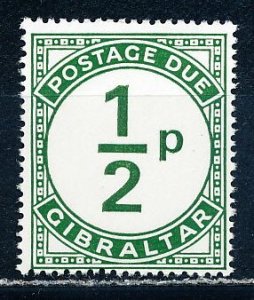 Gibraltar #J4 Single MNH