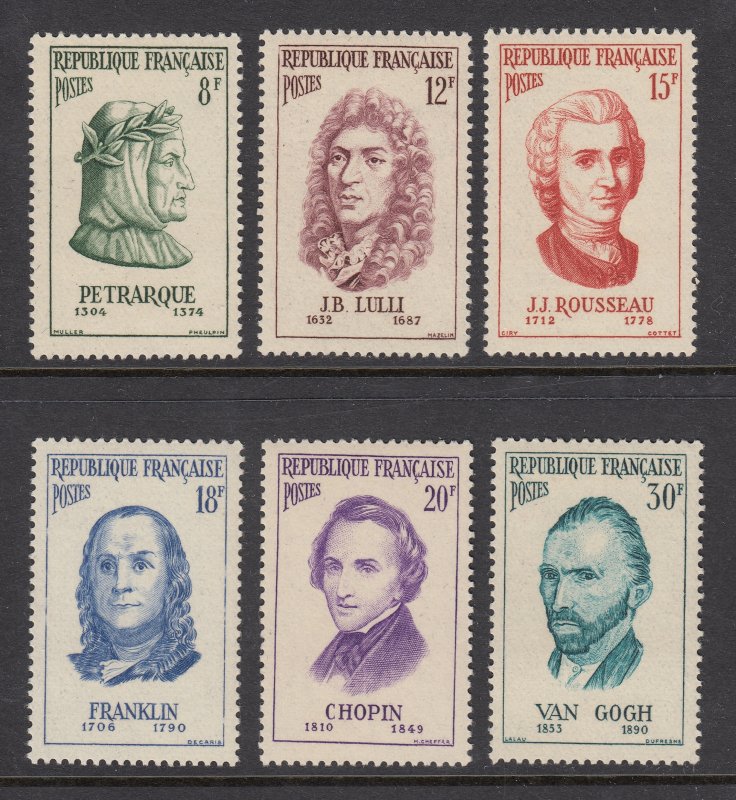 France 811-6 Portraits mnh