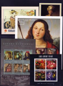 Amazing Art & Painting MNH Collection on NINE pages, Micronesia ZAYIX 0825L1701