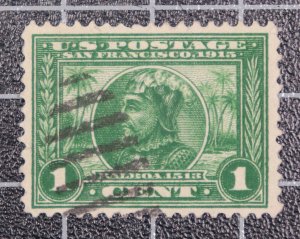 Scott 397 1 Cent Balboa Used Nice Stamp SCV $2.00