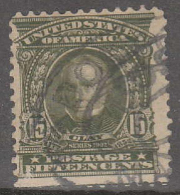 U.S. Scott #309 Clay Stamp - Used Single