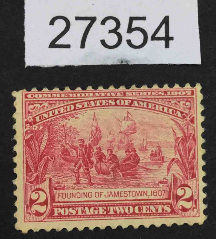 US STAMPS  #329 MINT OG H LOT #27354