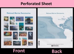 US 5713 National Marine Sanctuaries forever sheet (16 stamps) MNH 2022 