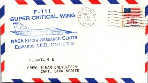 11.17.1976 F-111 Super Critical Wing Flight #9 6 - Edwards, CA - F73953