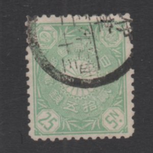 Japan  Scott# 106    used     singles