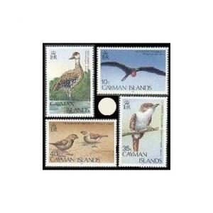 Cayman 551-554,Mnh.michel 566-569. Vögel 1986.Frigate Ente Fliegenfänger