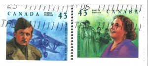 Canada Sc#1525-1526 Used
