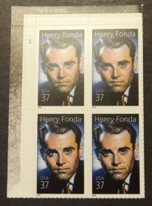 PB/4 #3911 37c Henry Fonda, 2005, MNH, (1203b)