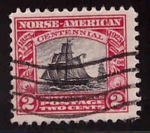 USA Scott 620 Used Norse American Tall Ship