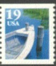 US Stamp #2529 MNH - Fishing Boat Type I Coil Single