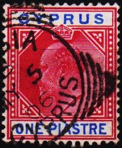 Cyprus. 1903 1pi S.G.64 Fine Used