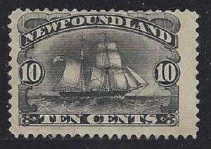 Newfoundland #59 NG Hinge Thin Great Color CV$145