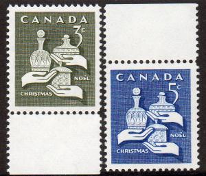 Canada  Scott  443-444  MNH  Complete  