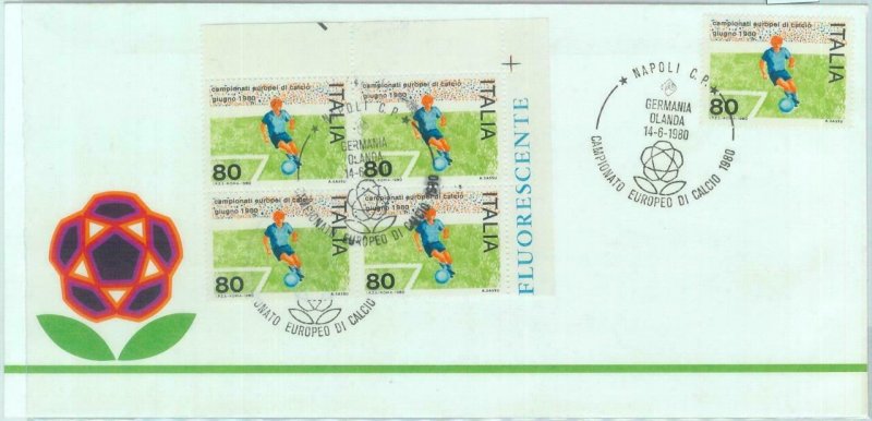 84814 - ITALY - SPECIAL POSTMARK: European Football Championship 1980