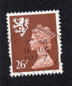 Great Britain Scotland 1997-98 26p brown Machin, Scott SMH79 used