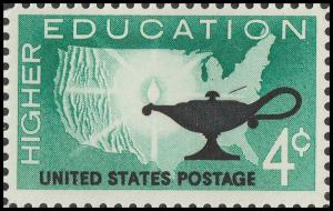 US 1206 Higher Education 4c single MNH 1962