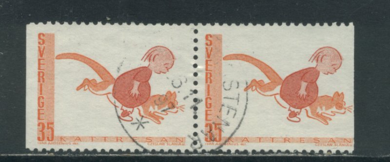Sweden 841  Used pair (13