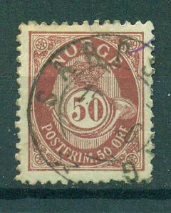 Norway sc# 57 (3) used cat value $3.00