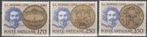 Vatican City #673-5 MNH F-VF (V4279)