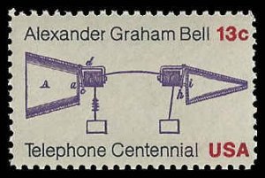 PCBstamps   US #1683 13c Telephone Centennial, MNH, (8)