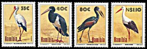 Namibia 766-769, MNH, Storks in Etosha National Park