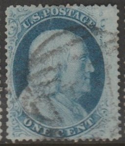 U.S. Scott Scott #24 Franklin Stamp - Used Single