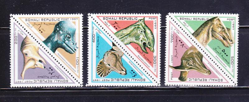 Somali Republic NSL MNH Prehistoric Animals (H)