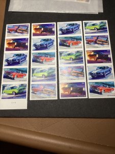 Scott#4743-47 2013 46c Muscle Cars-Strip of 5 MNH-US-Buyers Choice Of 1 Strip