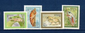 Botswana Sc 510-3 MNH Set of 1992 - Frogs - HJ06