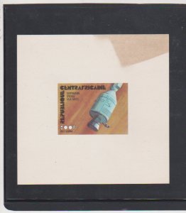 Central Africa Republic Scott # C13 MNH Card Proof Space Apollo,Soyuz Catalogue