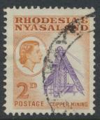 Rhodesia & Nyasaland SG 20 Sc# 160  Used  