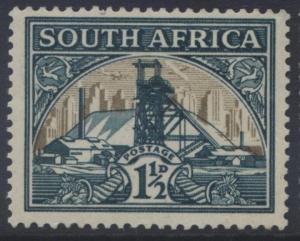 SOUTH AFRICA - Scott 52 - Gold Mine -1941- MVLH -Single - 1/12p Stamps