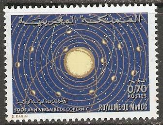 1973 Morocco Scott 302 Copernicus MNH