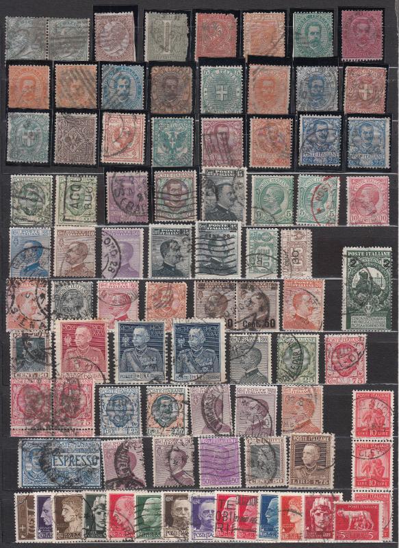 Italy - 880+ different stamp collection