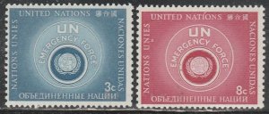 United Nations (N.Y.)      51-52      (N**)    1957   Complet