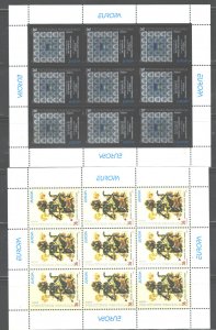 MACEDONIA 2003 EUROPE #264-265, 1 SET=$1.25 / FULL SHEET $10.75