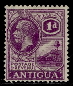 ANTIGUA GV SG64, 1d bright violet, M MINT.