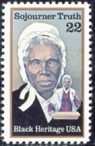 2203 Sojourner Truth F-VF MNH single