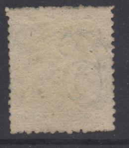 *Australia New South Wales #37c Used, Fine, Nibbed Perfs Right Top Left