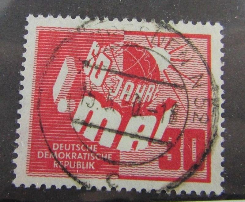 1950 Germany DDR SC #53 Anniversary of May Day Celebrations used stamp