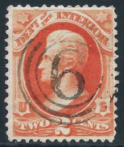 U.S., Sc #O16, 2c Used