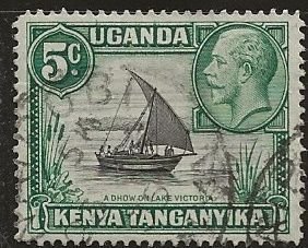 Kenya Uganda  & Tanganyika | Scott # 47 - Used