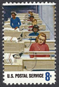 United States #1495 8¢ Postal Employees (1973). Used.